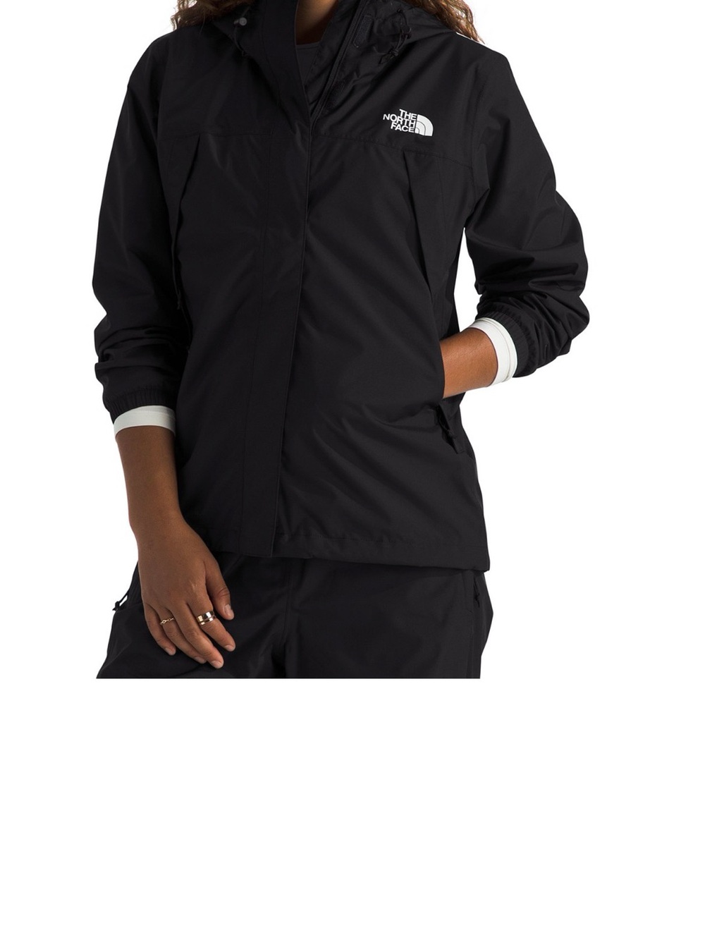 The North Face Women's Black Hooded Ski Jacket